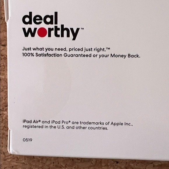 Dealworthy Tablet Case iPad Air 10.9 11 Pro Black NEW Slim Protective Cover - Picture 5 of 7